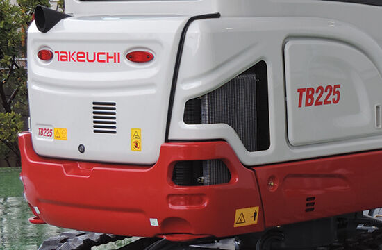 Takeuchi Compact Mini Digger Excavator TB225