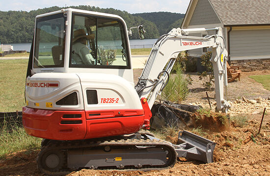 Takeuchi Compact Medium Digger Excavator TB235-2