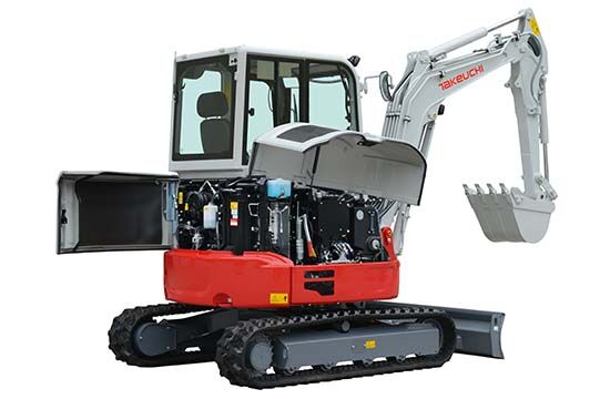 Takeuchi Compact Medium Digger Excavator TB335R