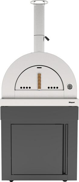 Wood Fired Oven Black Medium