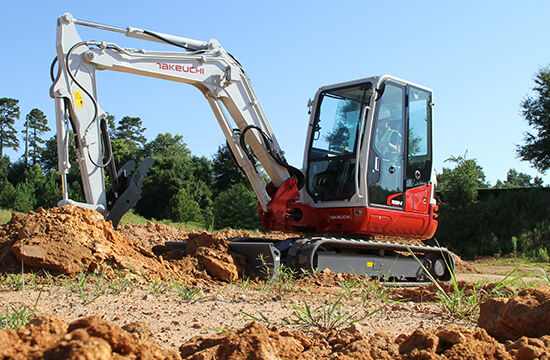 Takeuchi Compact Medium Digger Excavator TB250-2