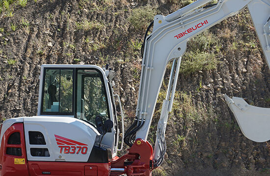 Takeuchi Compact Medium Digger Excavator TB370