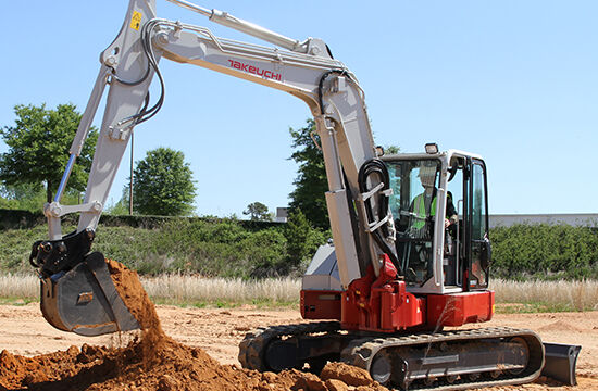 Takeuchi Compact Medium Digger Excavator TB280FR