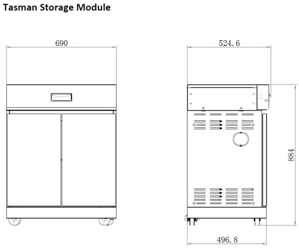 Tasman Storage Module